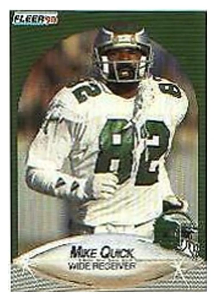 1990 Fleer Mike Quick #88 card