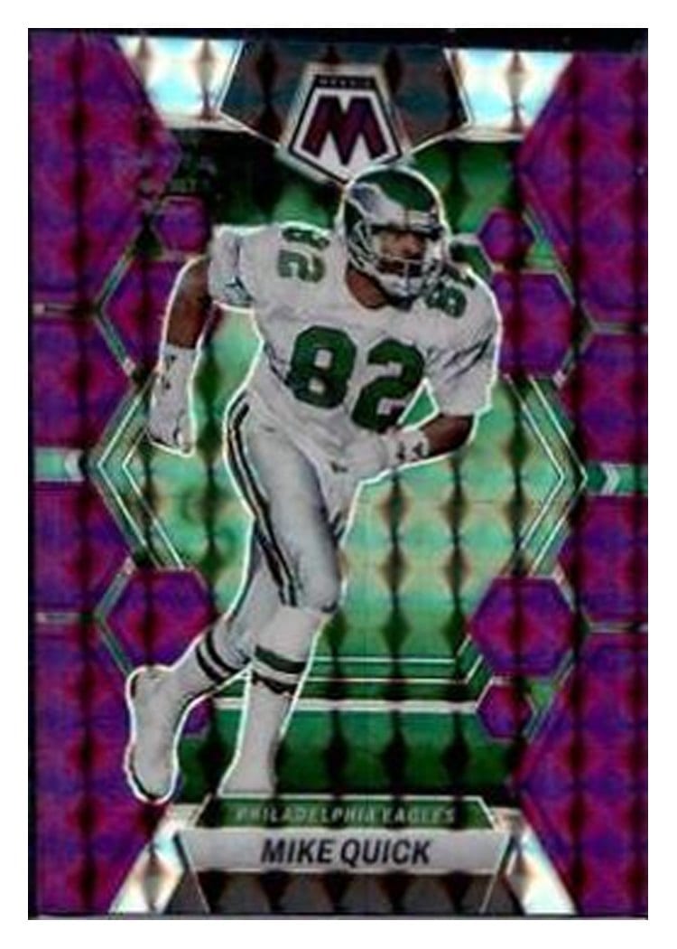 2023 Panini Mosaic Base Set Mike Quick Purple #200 card