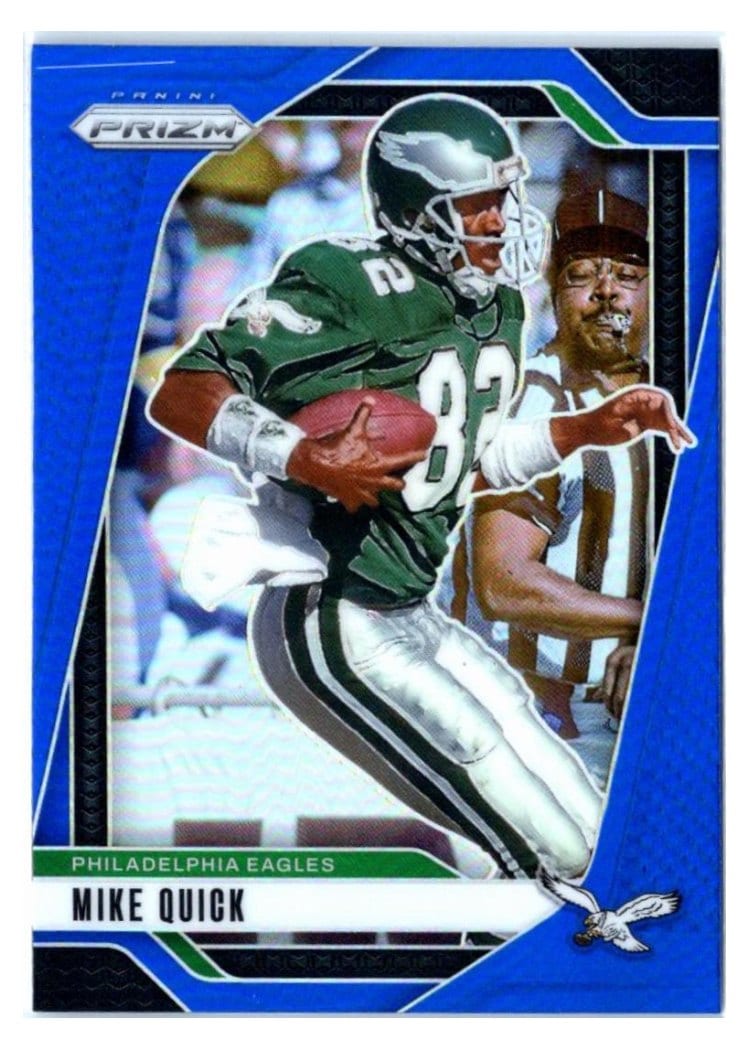 2024 Panini Prizm Base Set Mike Quick Blue #238 card
