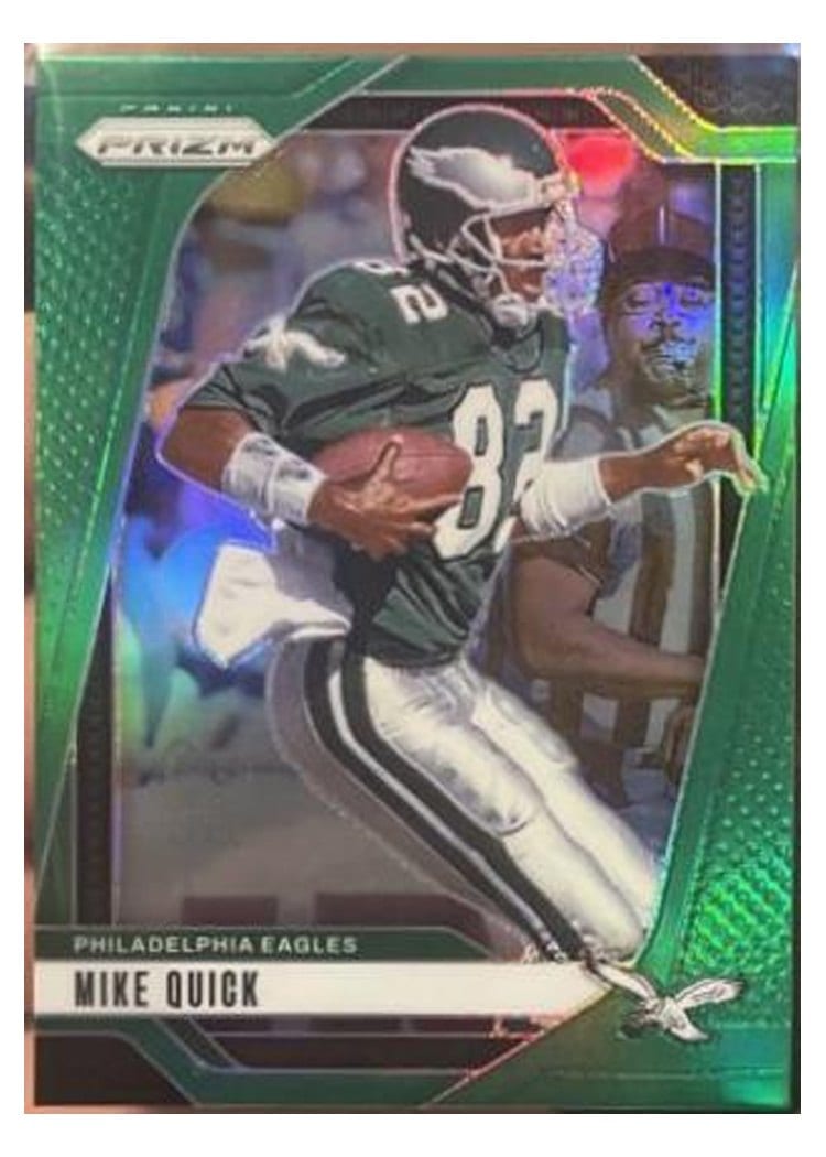 2024 Panini Prizm Base Set Mike Quick Green #238 card