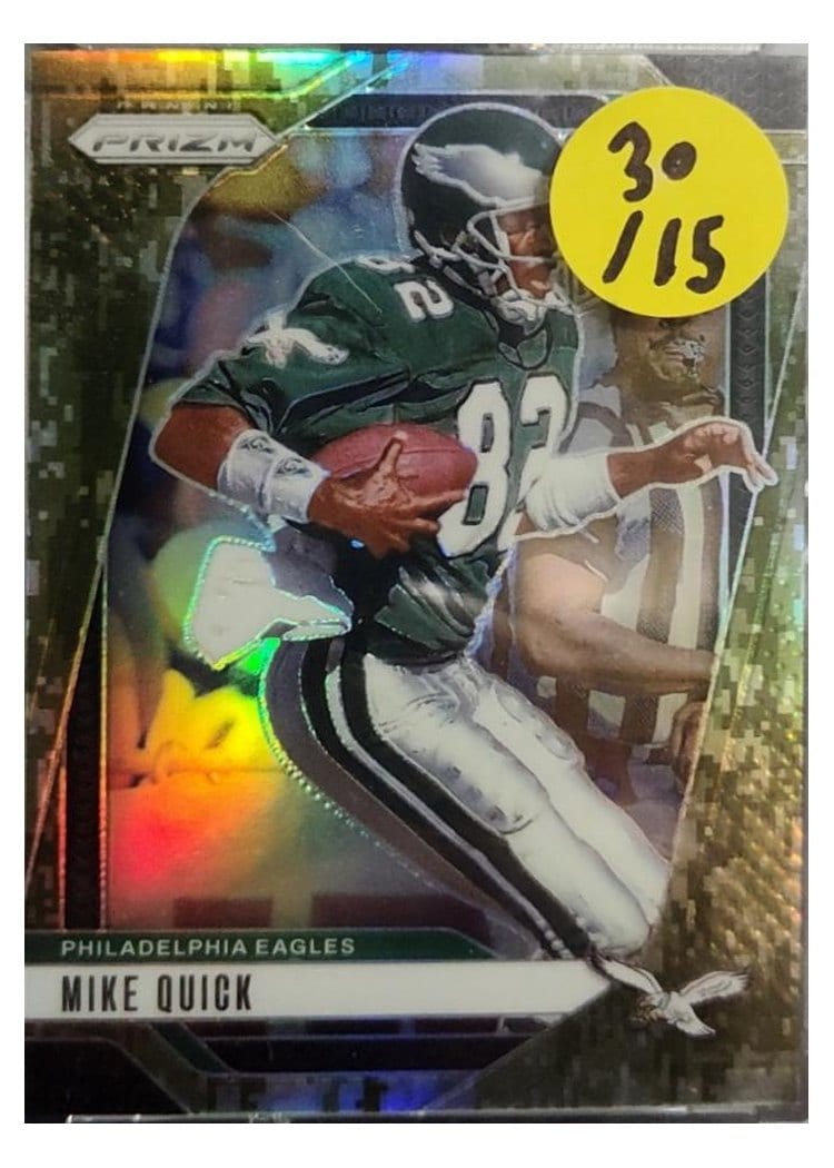 2024 Panini Prizm Base Set Mike Quick #238 card