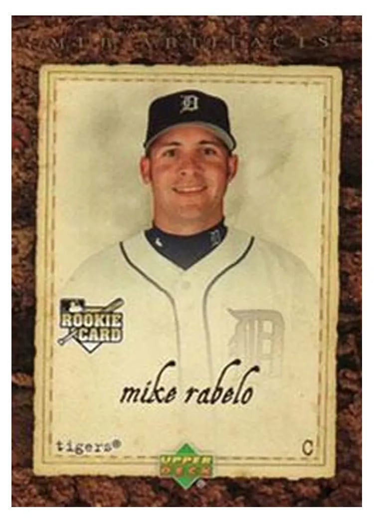 2007 Upper Deck Artifacts Mike Rabelo #93 card
