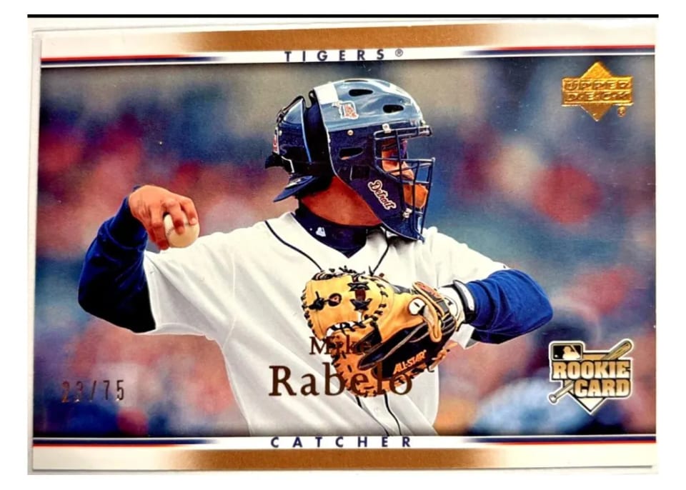 2007 Upper Deck Base Set Mike Rabelo #19 card