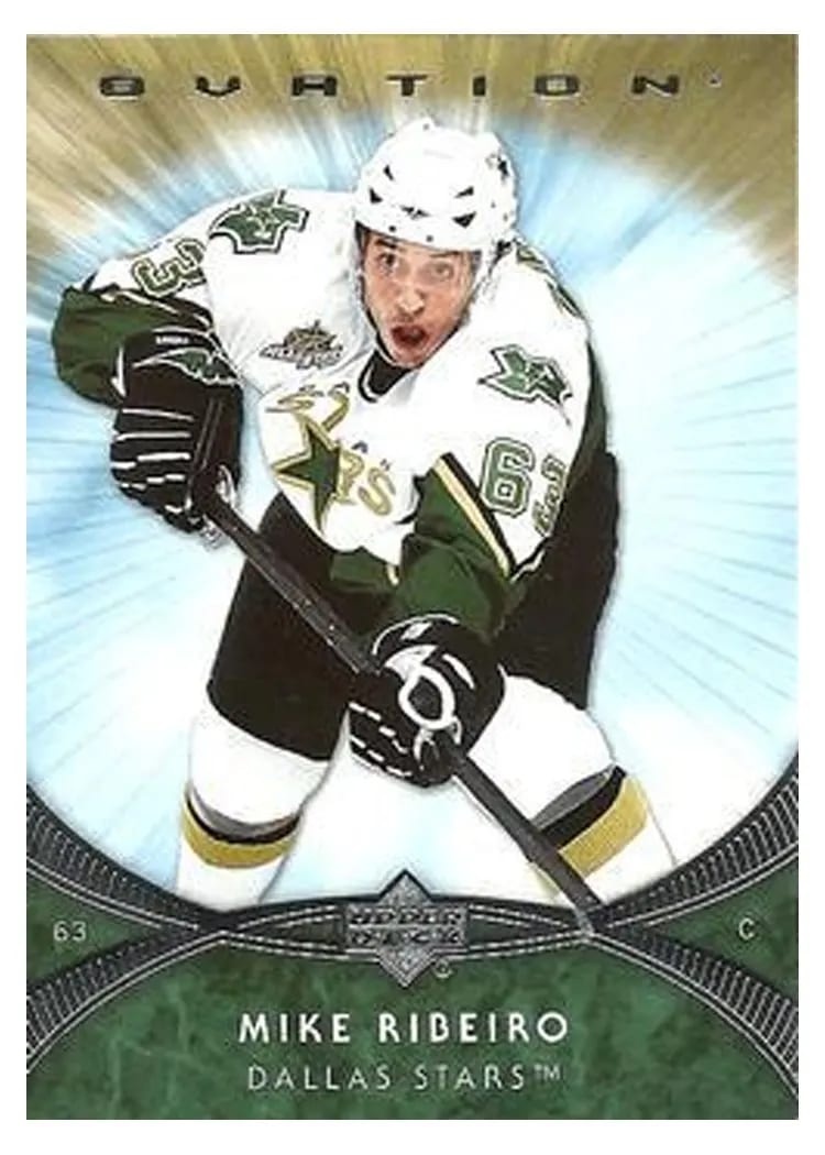 2007 Upper Deck Ovation Mike Ribeiro #32 card