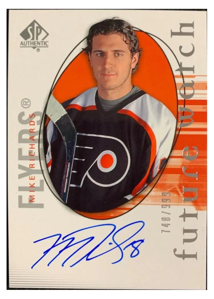 2005 SP Authentic Mike Richards #178 card