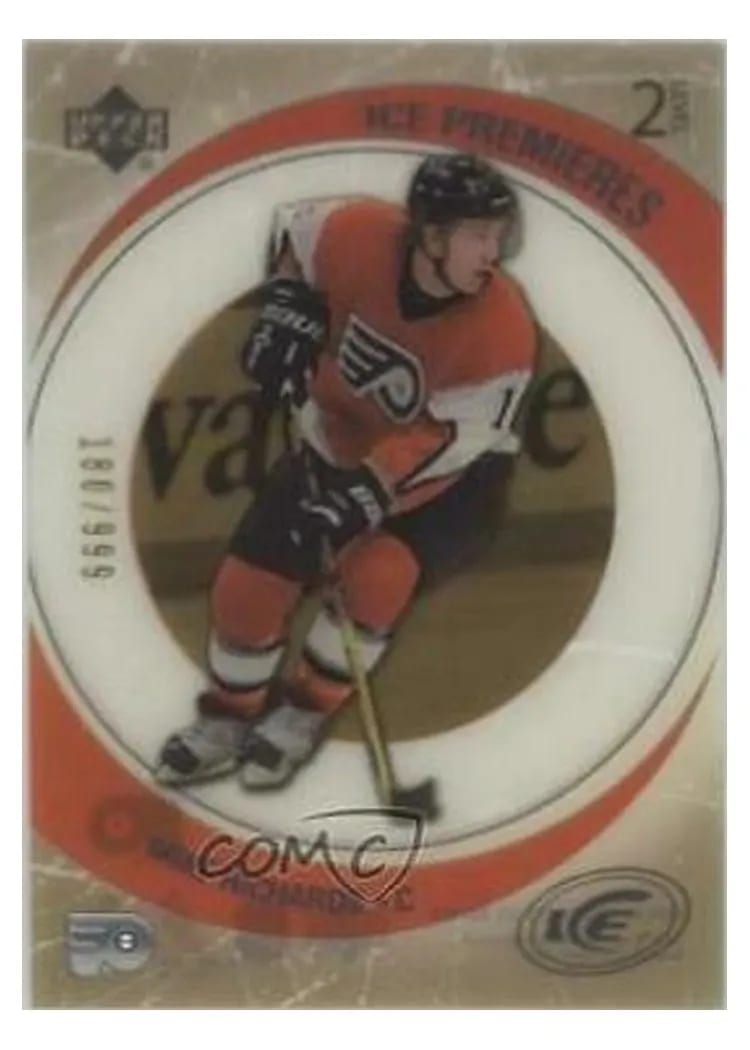 2005 Upper Deck Ice Mike Richards #117 card