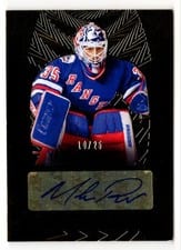 2021-22 Upper Deck Artifacts Aurum Signatures Mike Richter #AS-MR card