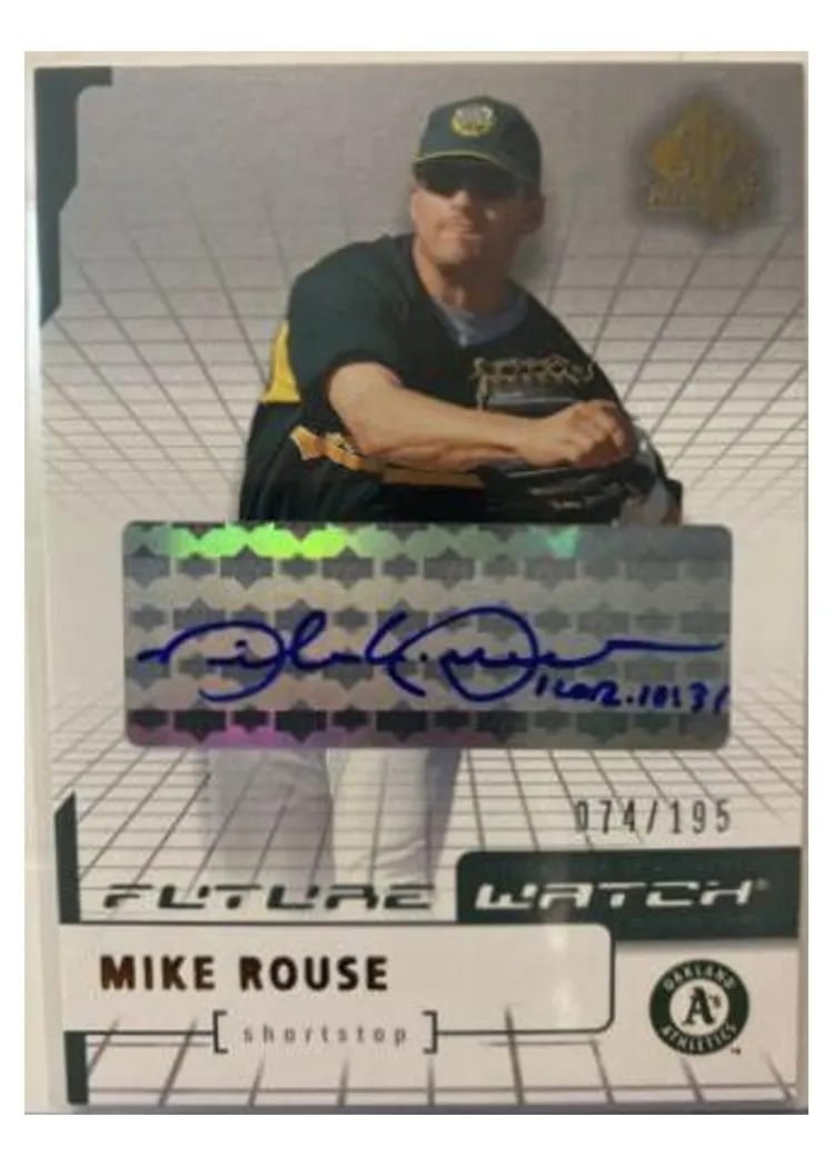 2004 SP Authentic Mike Rouse #123 card