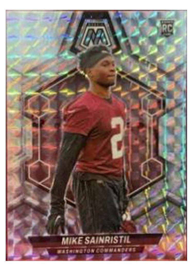 2024 Panini Mosaic Base Set Mike Sainristil #349 card