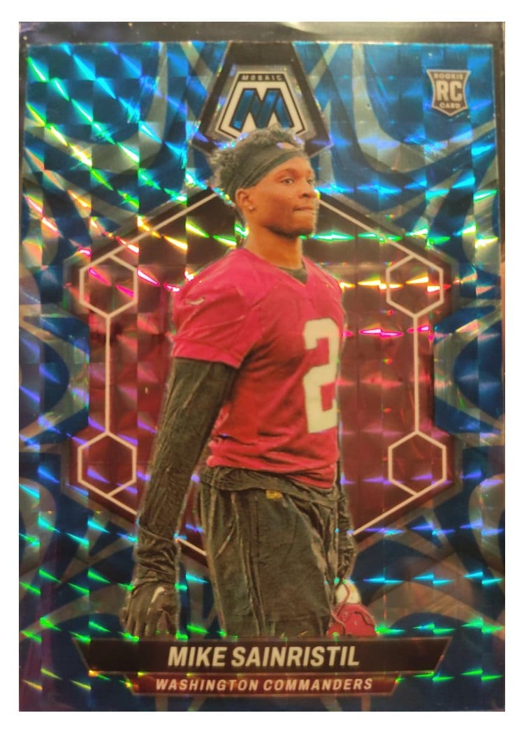 2024 Panini Mosaic Base Set Mike Sainristil #349 card