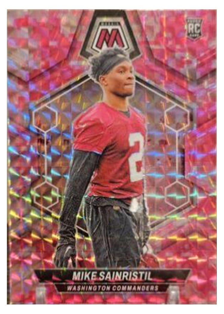 2024 Panini Mosaic Base Set Mike Sainristil #349 card