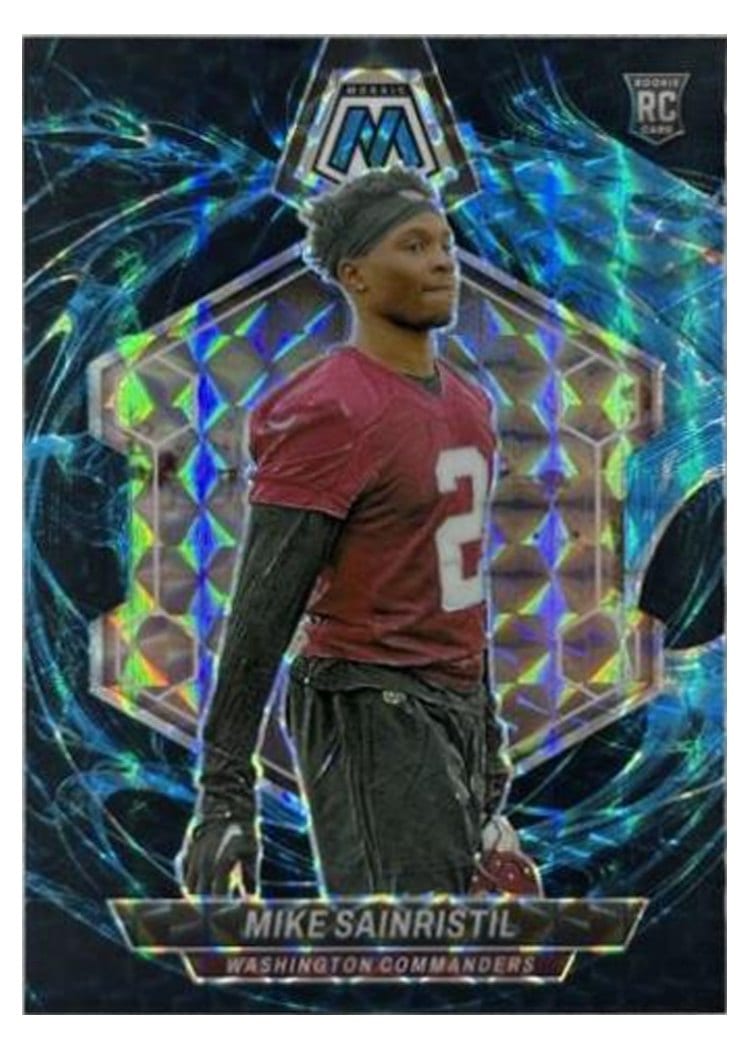 2024 Panini Mosaic Base Set Mike Sainristil #349 card
