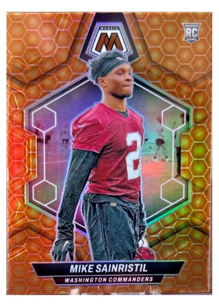 2024 Panini Mosaic Base Set Mike Sainristil #349 card