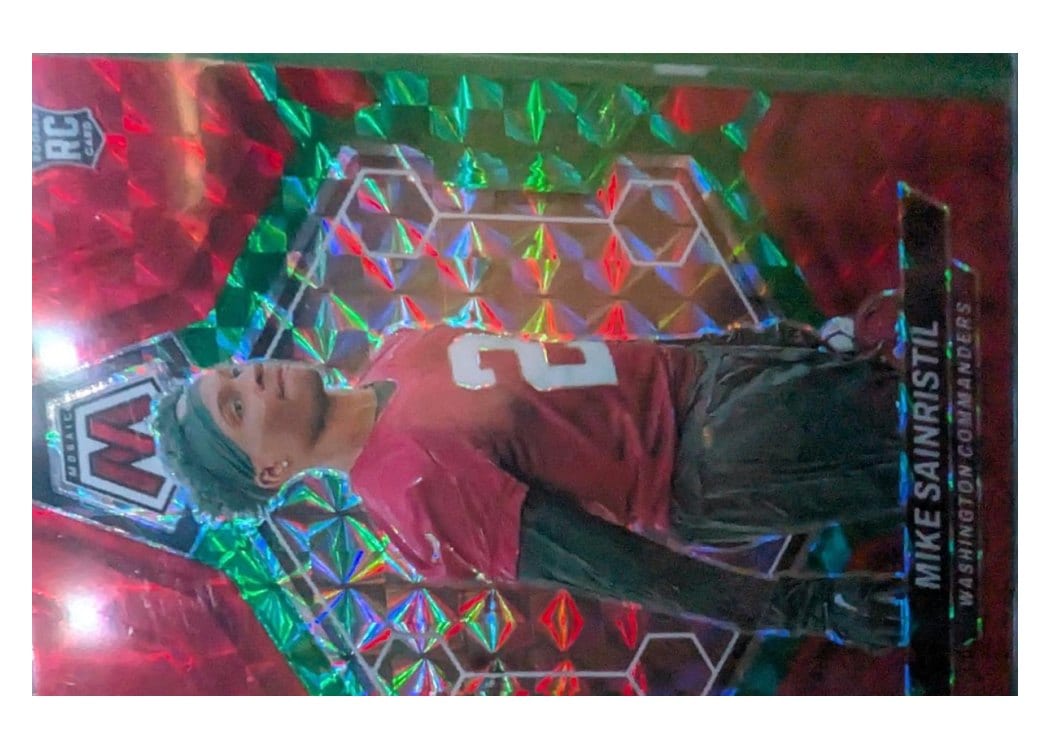 2024 Panini Mosaic Base Set Mike Sainristil #349 card