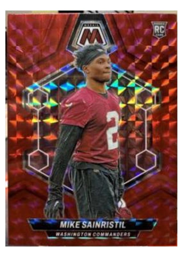 2024 Panini Mosaic Base Set Mike Sainristil #349 card