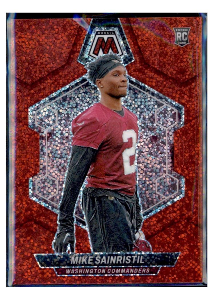 2024 Panini Mosaic Base Set Mike Sainristil #349 card