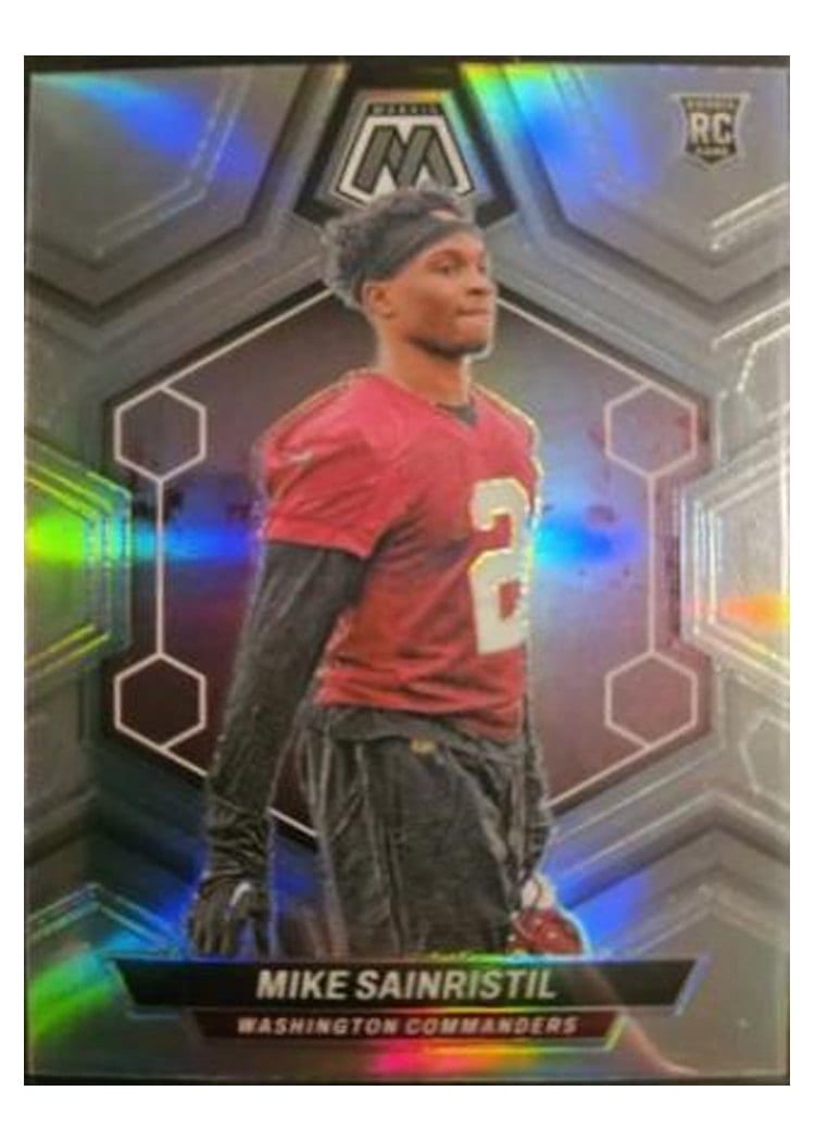 2024 Panini Mosaic Base Set Mike Sainristil #349 card