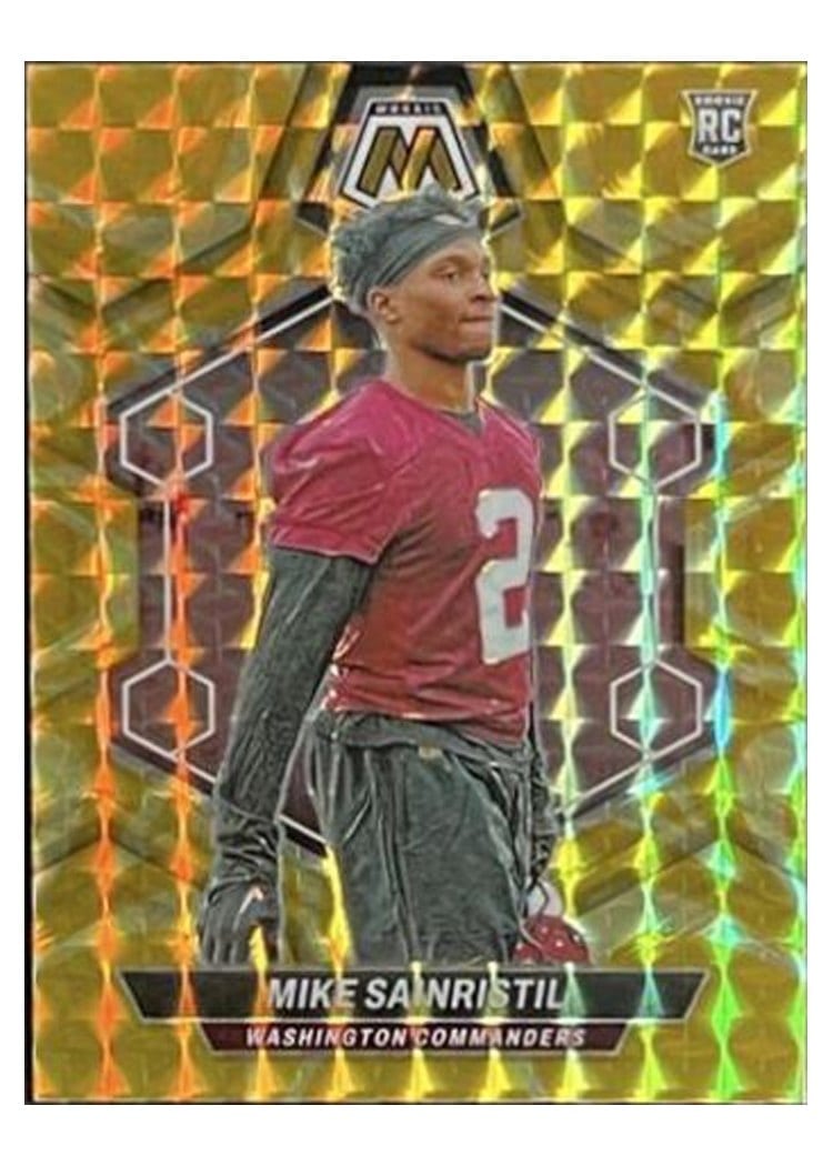 2024 Panini Mosaic Base Set Mike Sainristil #349 card