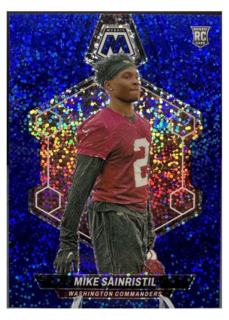 2024 Panini Mosaic Base Set Mike Sainristil #349 card