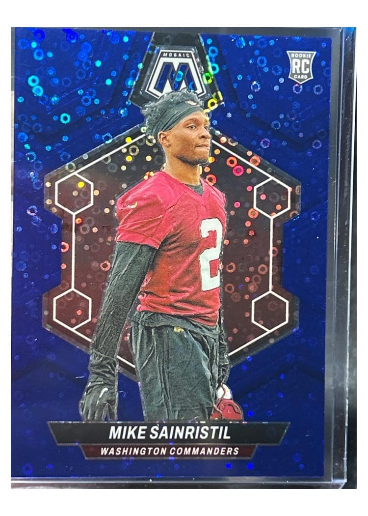 2024 Panini Mosaic Base Set Mike Sainristil #349 card