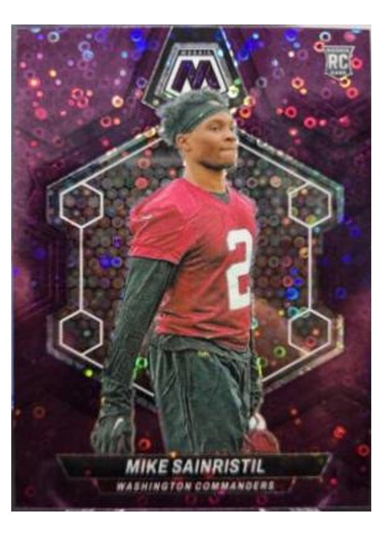 2024 Panini Mosaic Base Set Mike Sainristil #349 card
