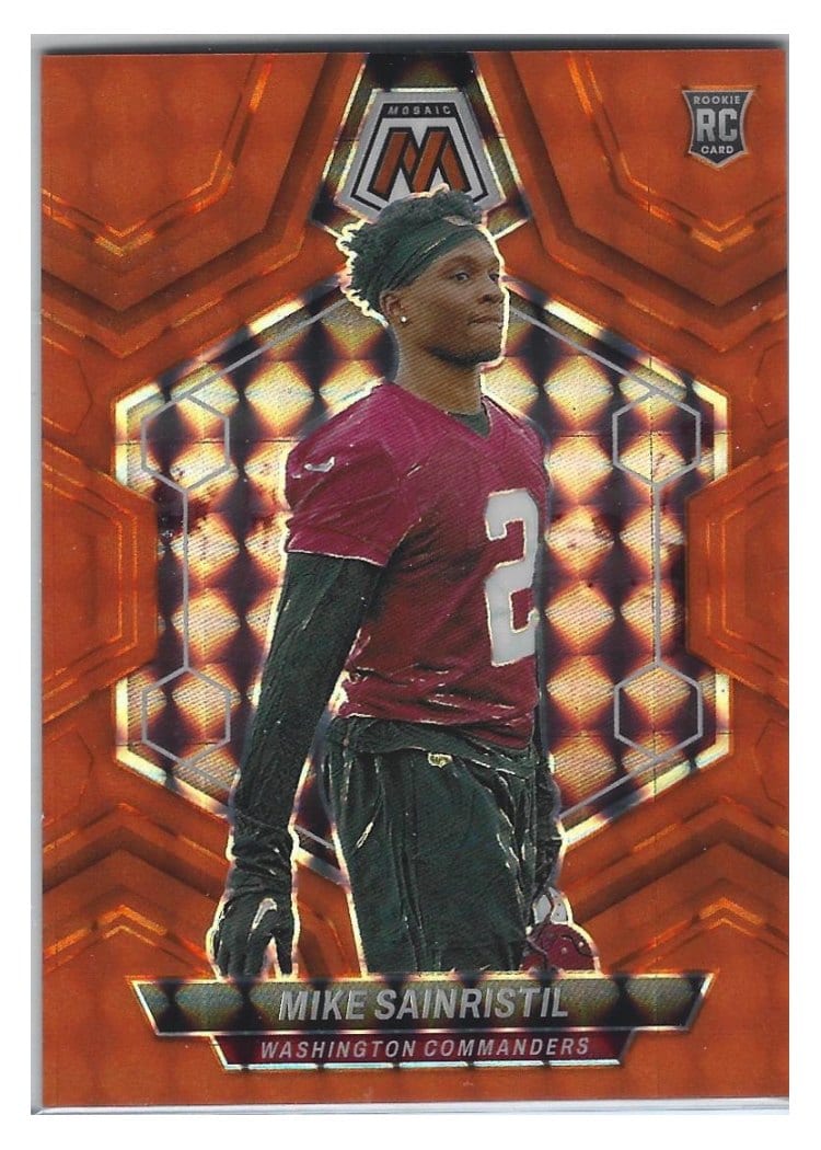 2024 Panini Mosaic Base Set Mike Sainristil #349 card