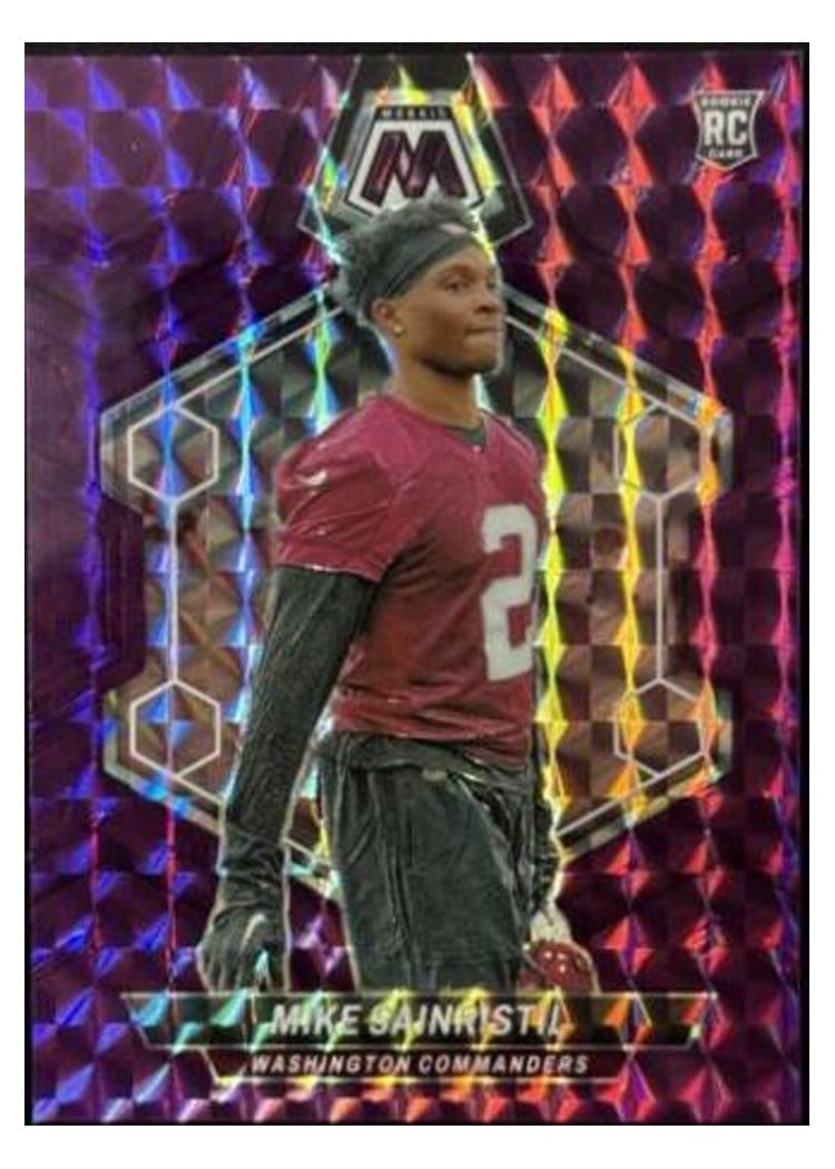 2024 Panini Mosaic Base Set Mike Sainristil #349 card