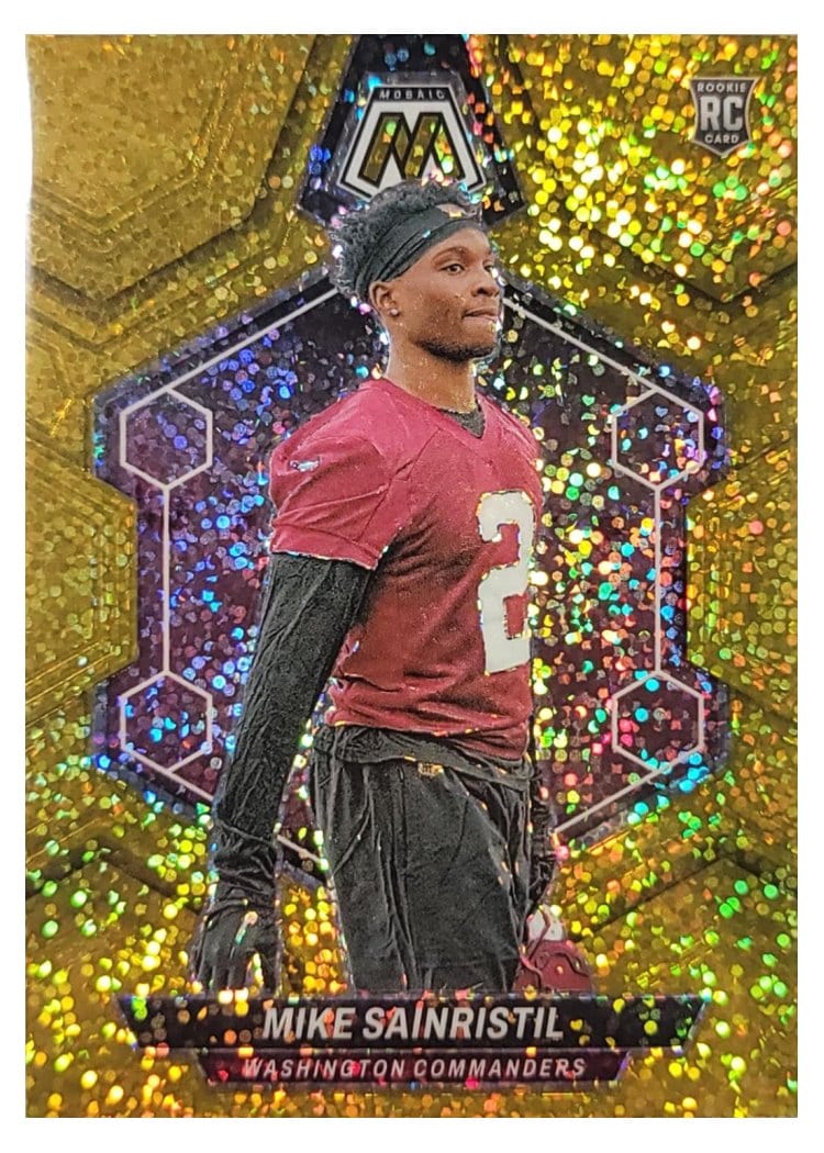 2024 Panini Mosaic Base Set Mike Sainristil #349 card