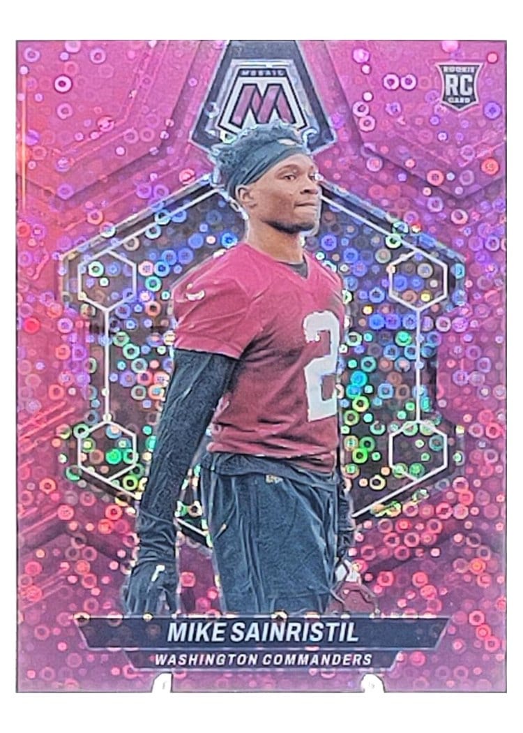 2024 Panini Mosaic Base Set Mike Sainristil #349 card