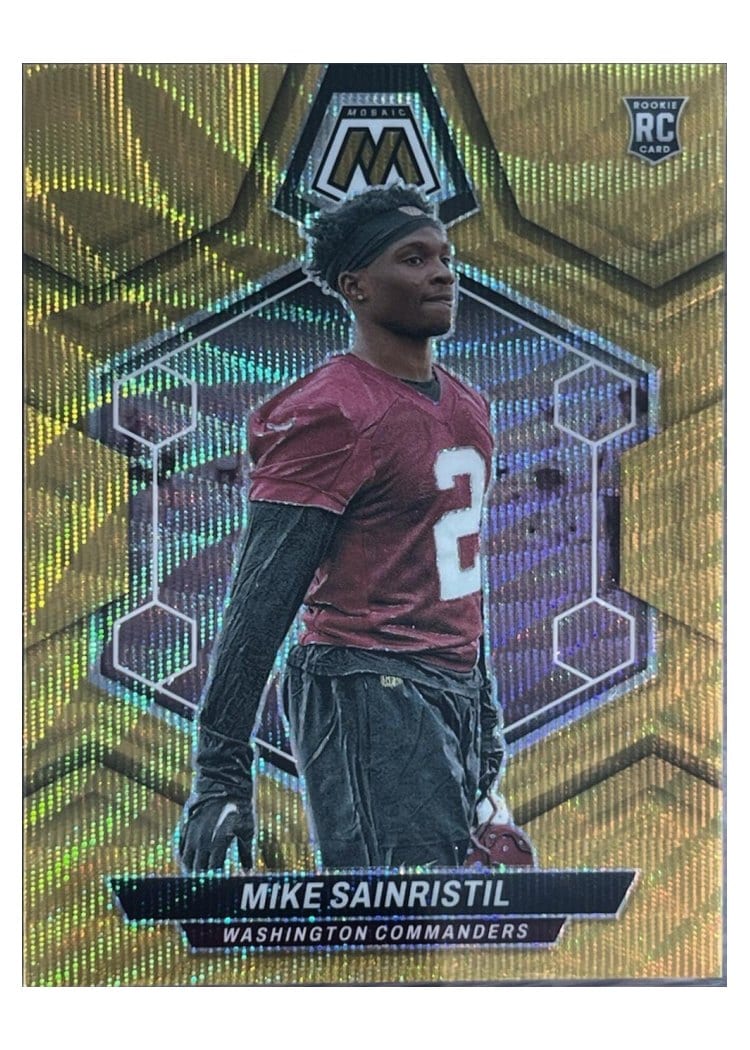 2024 Panini Mosaic Base Set Mike Sainristil #349 card
