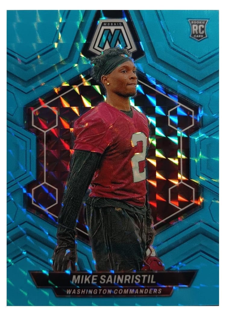 2024 Panini Mosaic Base Set Mike Sainristil #349 card