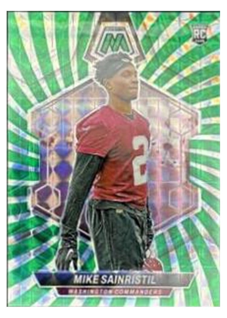2024 Panini Mosaic Base Set Mike Sainristil #349 card
