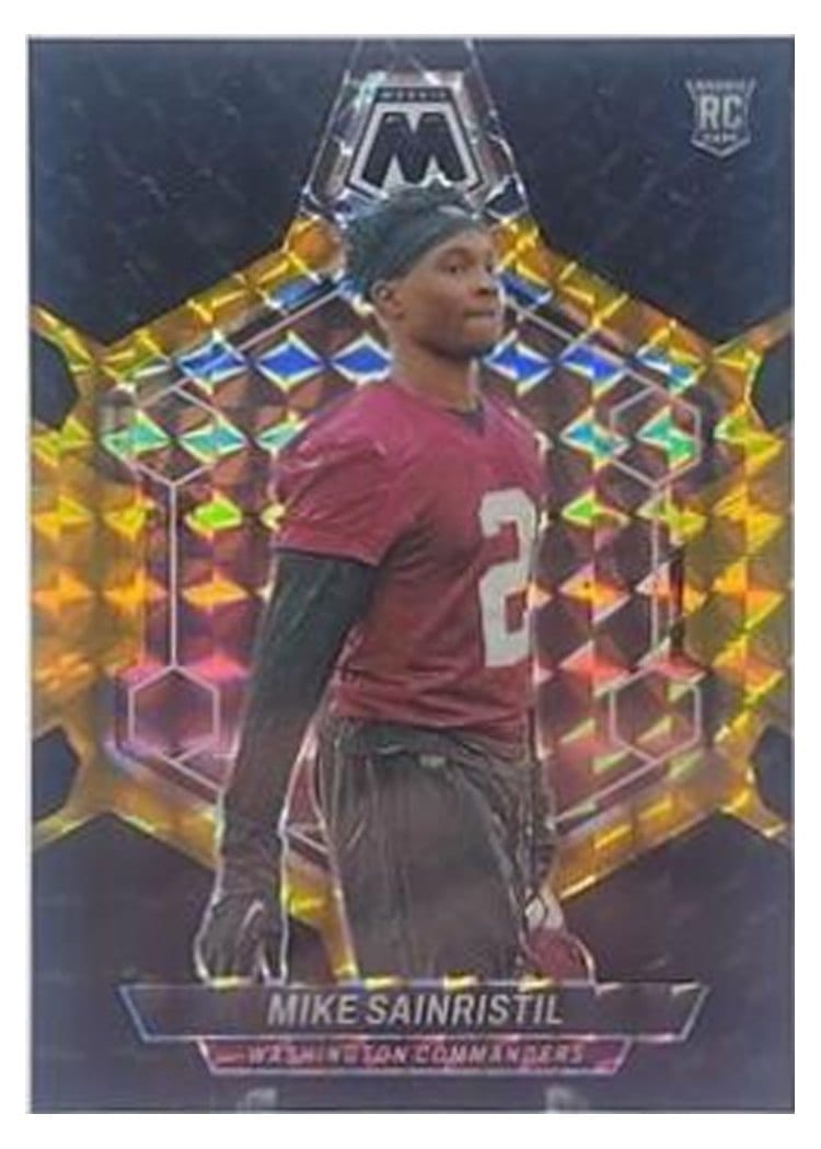 2024 Panini Mosaic Base Set Mike Sainristil #349 card