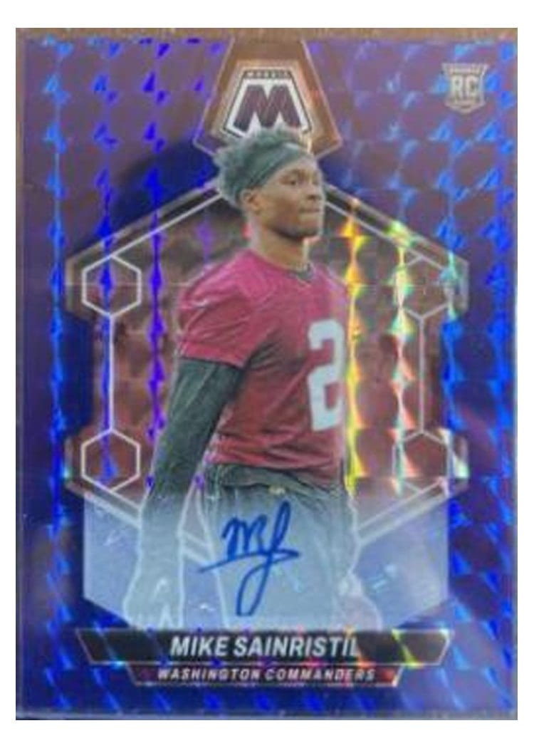 2024 Panini Mosaic Base Set Mike Sainristil #349 card