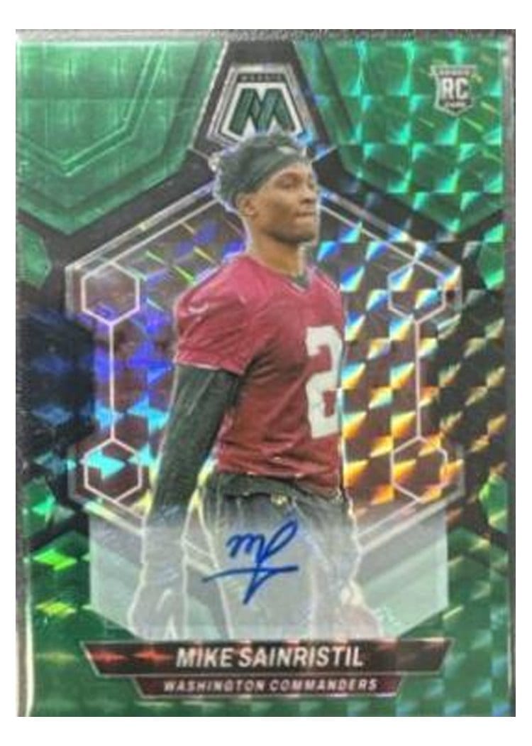 2024 Panini Mosaic Base Set Mike Sainristil #349 card