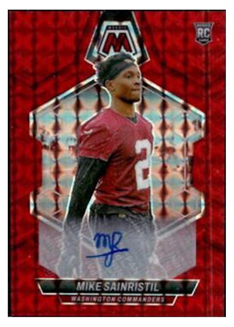 2024 Panini Mosaic Base Set Mike Sainristil #349 card