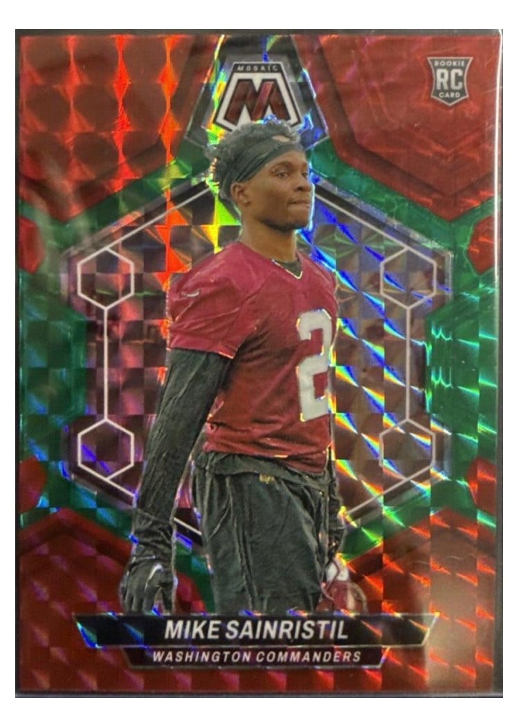 2024 Panini Mosaic Base Set Mike Sainristil #349 card