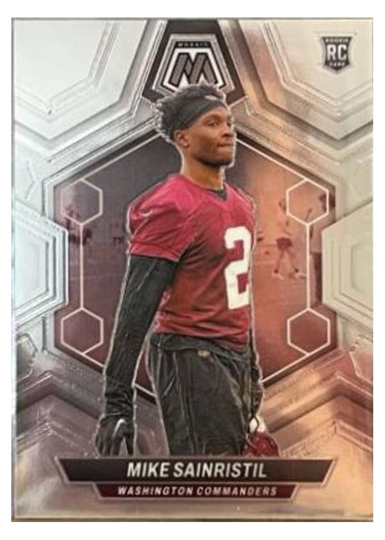 2024 Panini Mosaic Base Set Mike Sainristil #349 card
