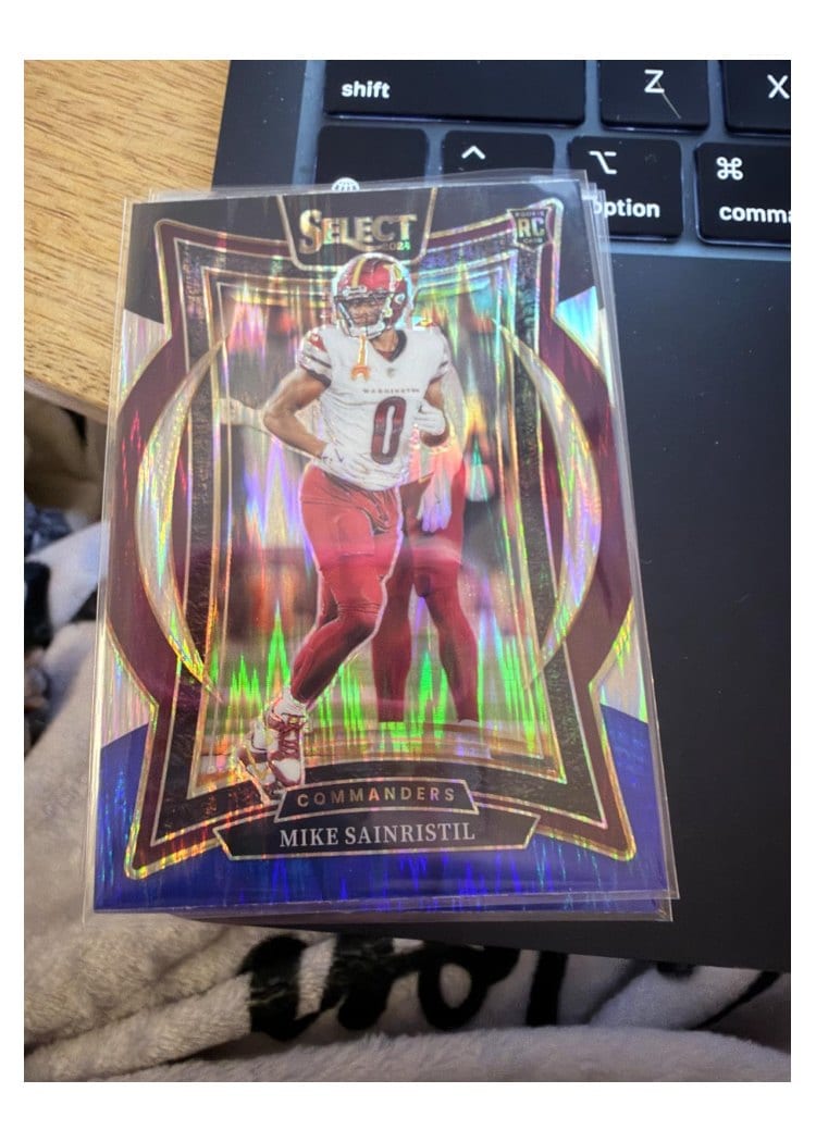 2024 Panini Select Base Set Mike Sainristil #76 card