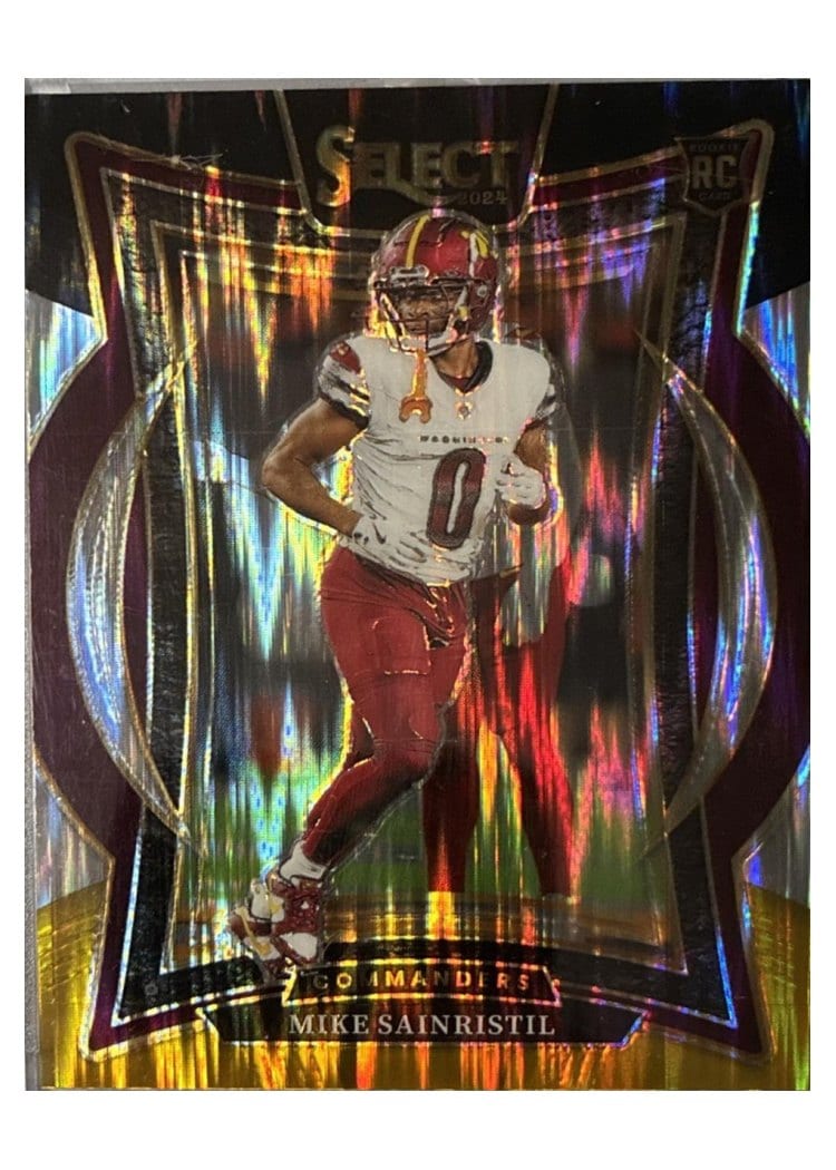 2024 Panini Select Base Set Mike Sainristil #76 card