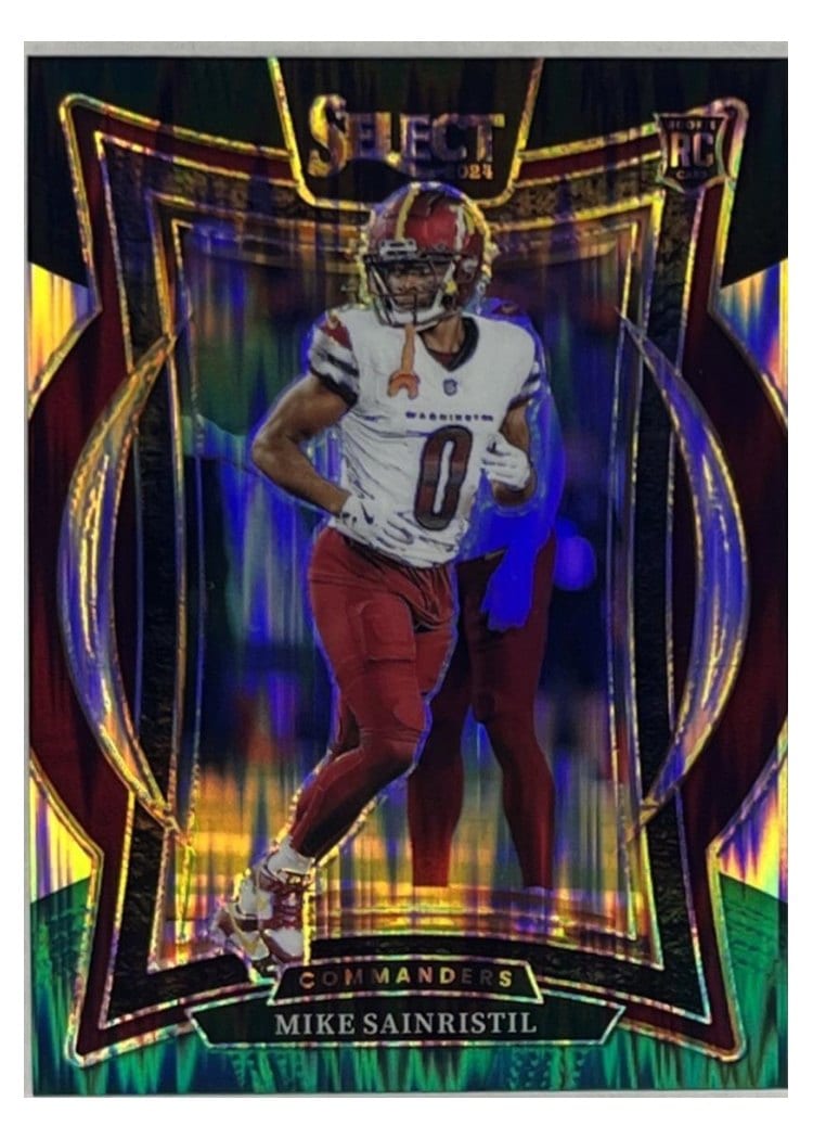 2024 Panini Select Base Set Mike Sainristil #76 card
