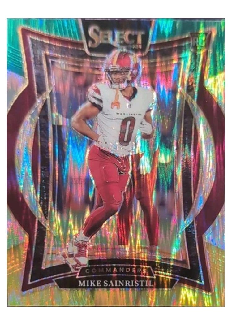 2024 Panini Select Base Set Mike Sainristil #76 card