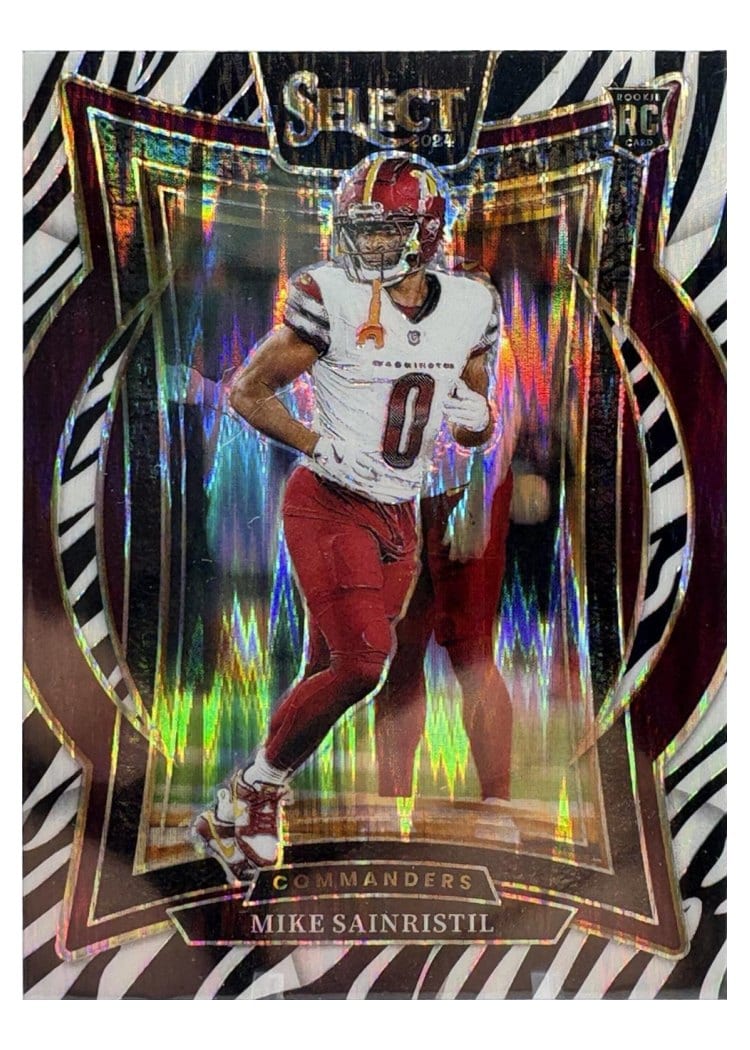 2024 Panini Select Base Set Mike Sainristil #76 card