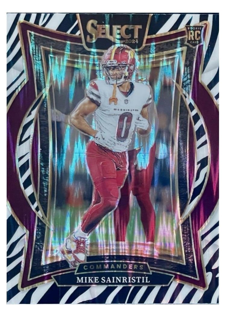 2024 Panini Select Base Set Mike Sainristil #76 card