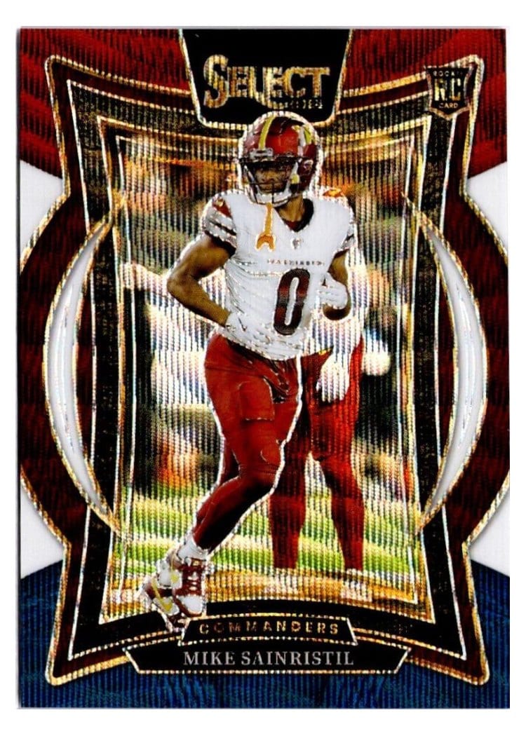2024 Panini Select Base Set Mike Sainristil #76 card