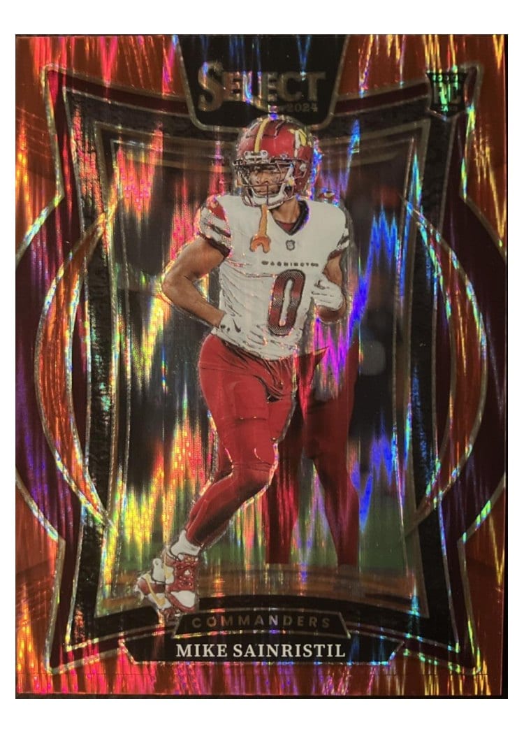 2024 Panini Select Base Set Mike Sainristil #76 card