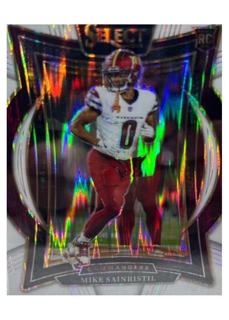 2024 Panini Select Base Set Mike Sainristil #76 card