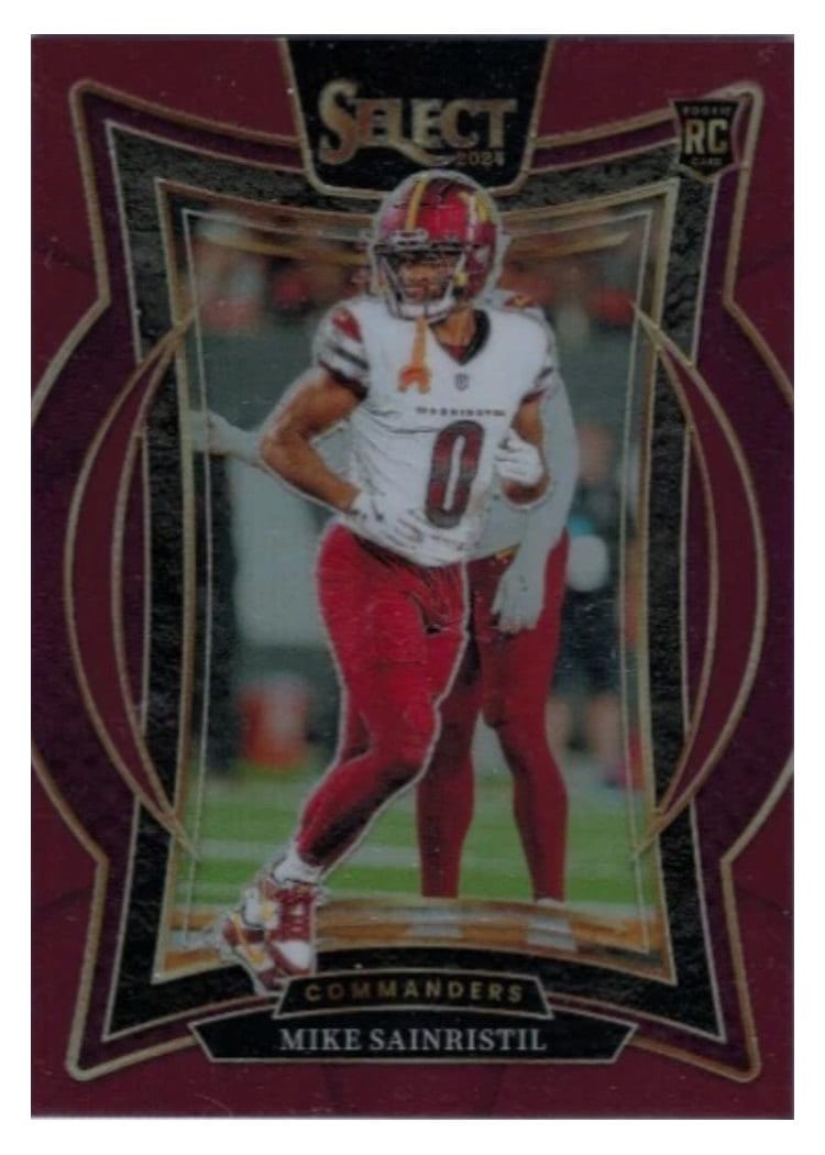 2024 Panini Select Base Set Mike Sainristil #76 card