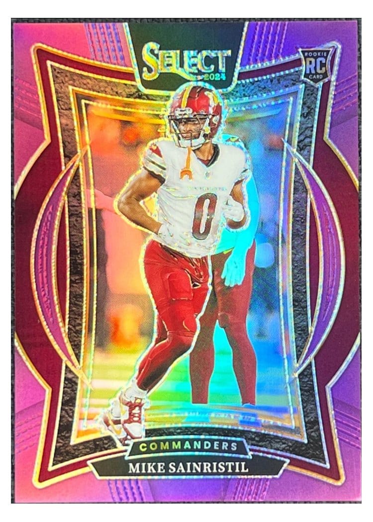 2024 Panini Select Base Set Mike Sainristil #76 card
