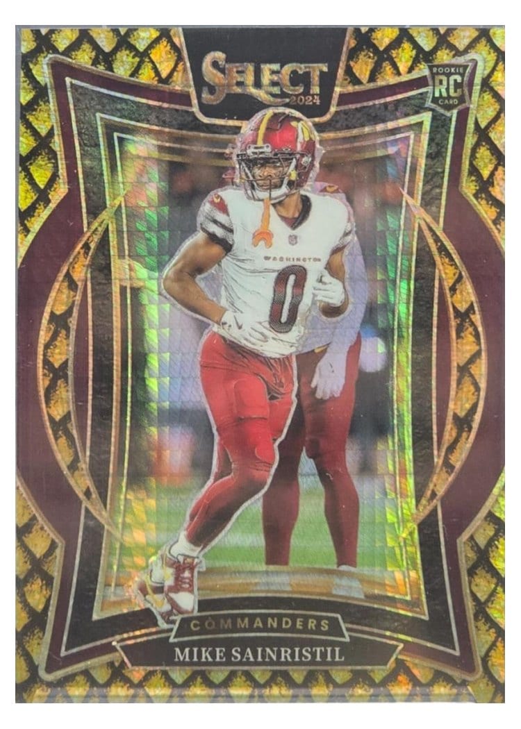 2024 Panini Select Base Set Mike Sainristil #76 card